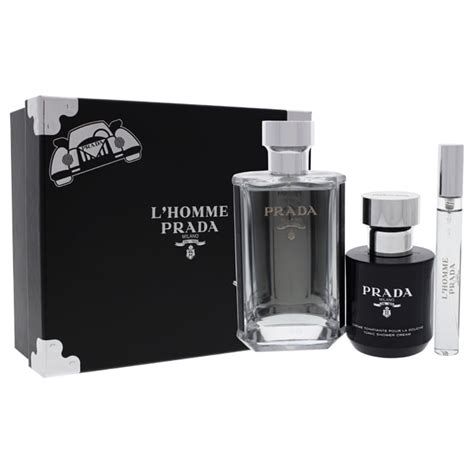 prada lhomme gift set|Prada aftershave boots.